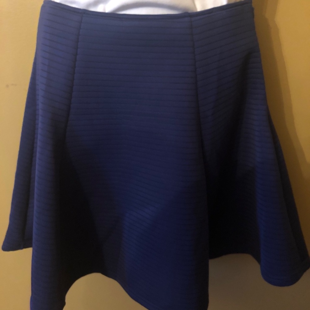 Francescas navy skirt large or 10